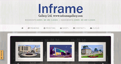 Desktop Screenshot of inframegallery.com